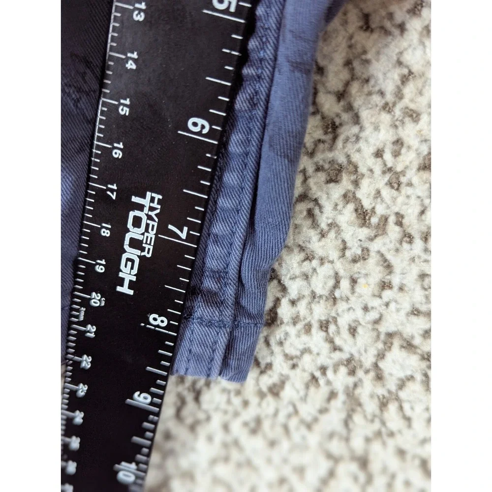 Lucky Brand Tropical Theme Chino Shorts Mens‎ 32 Blue Casual Golf Hike Outdoors